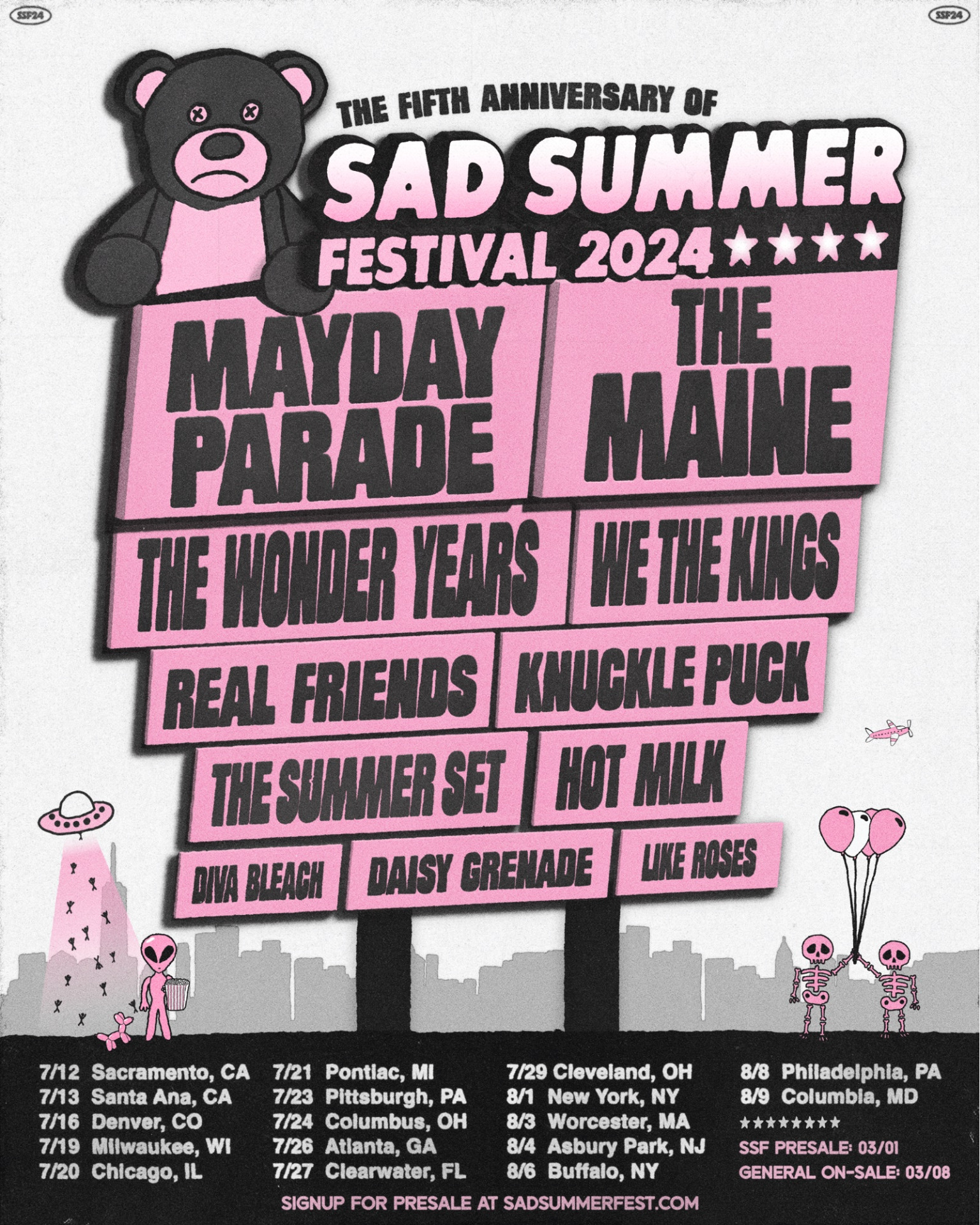 Sad Summer Festival reveals 2024 lineup PunkRocker